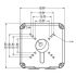 Unview TR-JB07-D-IN Cable Junction Box for Bullet Cameras