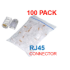 JEC-455 R-J45 Plug connector (100 pcs)