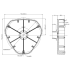 Hikvision PC-FE Pendant Cap [Fisheye]