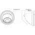 Hikvision DS-2CD2347G2-LSU/SL 4 MP ColorVu Strobe Light and Audible Warning Fixed Turret Network Camera