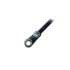 JE-HT-200MH-B  100pcs TW w/ Mountable hole 200mm (Black)