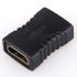 JE-F2F-I-8786 Gold Plated HDMI Female to Female I-shaped Coupler