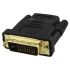 JE-HDMI-2DVI-8769 - HDMI Female (Type A) to DVI Male Adapter