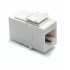 Jetview JE-KD-KJ6-WHT  RJ45 Cat6 Inline Coupler Keystone (5pcs)/bag