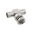 JEC-05 BNC T-Type Male to 2 BNC Female Connector