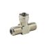 JEC-28 F Jack T Type Male to 2 Female Connector