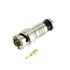 Compression BNC Male Connector with Pin (for RG59/RG6) Model: JEC-32