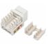 Jetview JE-KS-C6-WHT-90D Cat6 Keystone Jack UTP (5pcs)/bag (90 degree) - White