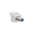 Jetview JE-KSCX1-WH  F Type Keystone Jack -White (5pcs/bag)