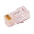 Simply45 S45-1700 – Cat6/6a Unshielded Pass-Through RJ45 Modular Plugs 100 pc/Jar