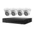 Hikvision  HiLook TK-4145TC-MC 4-Channel 5MP ColorVu Lite DVR Kit