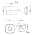 Uniview IPC2124SR3-DPF36(60)4MP WDR Network IR Mini Bullet Camera