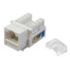 Jetview JE-KS-C5E-WHT-90D Cat5e Keystone Jack UTP (5pcs) (90 degree)