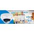GV-MD8710-FD 8MP H.265 2x Zoom Low Lux WDR Prof Face Detection Motorized IR IP Dome