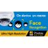 GV-MD8710-FD 8MP H.265 2x Zoom Low Lux WDR Prof Face Detection Motorized IR IP Dome